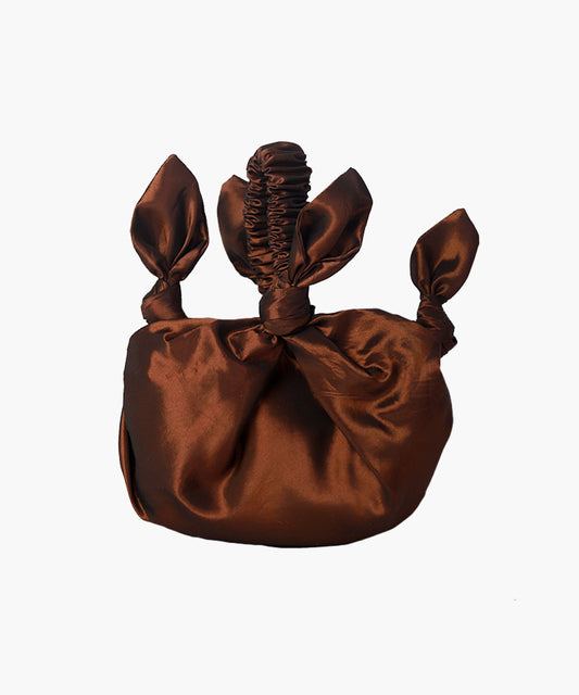Baby furoshiki bag in bronze