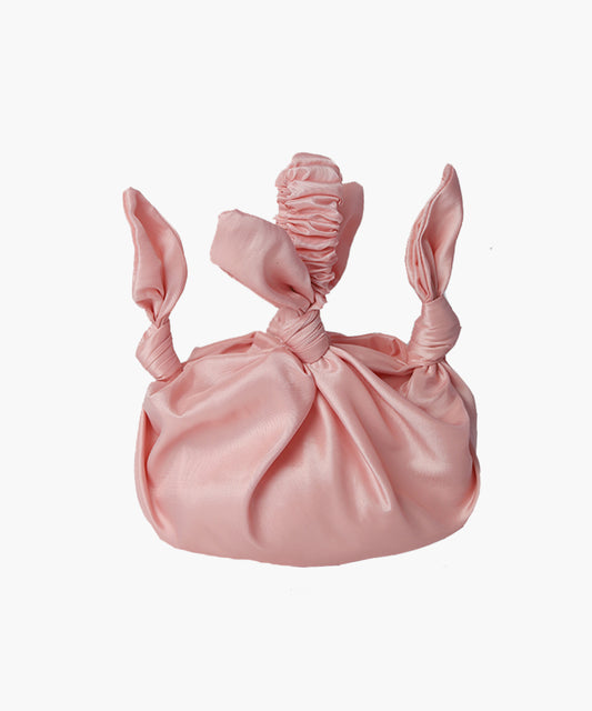 Baby furoshiki bag in soft pink