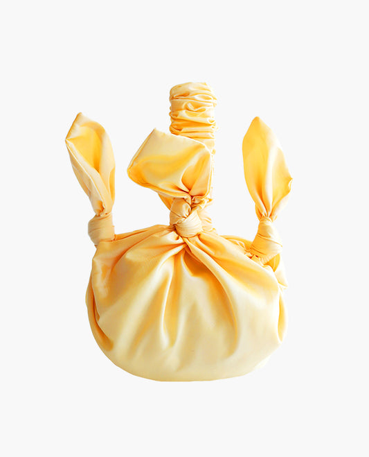 Furoshiki bag in butter
