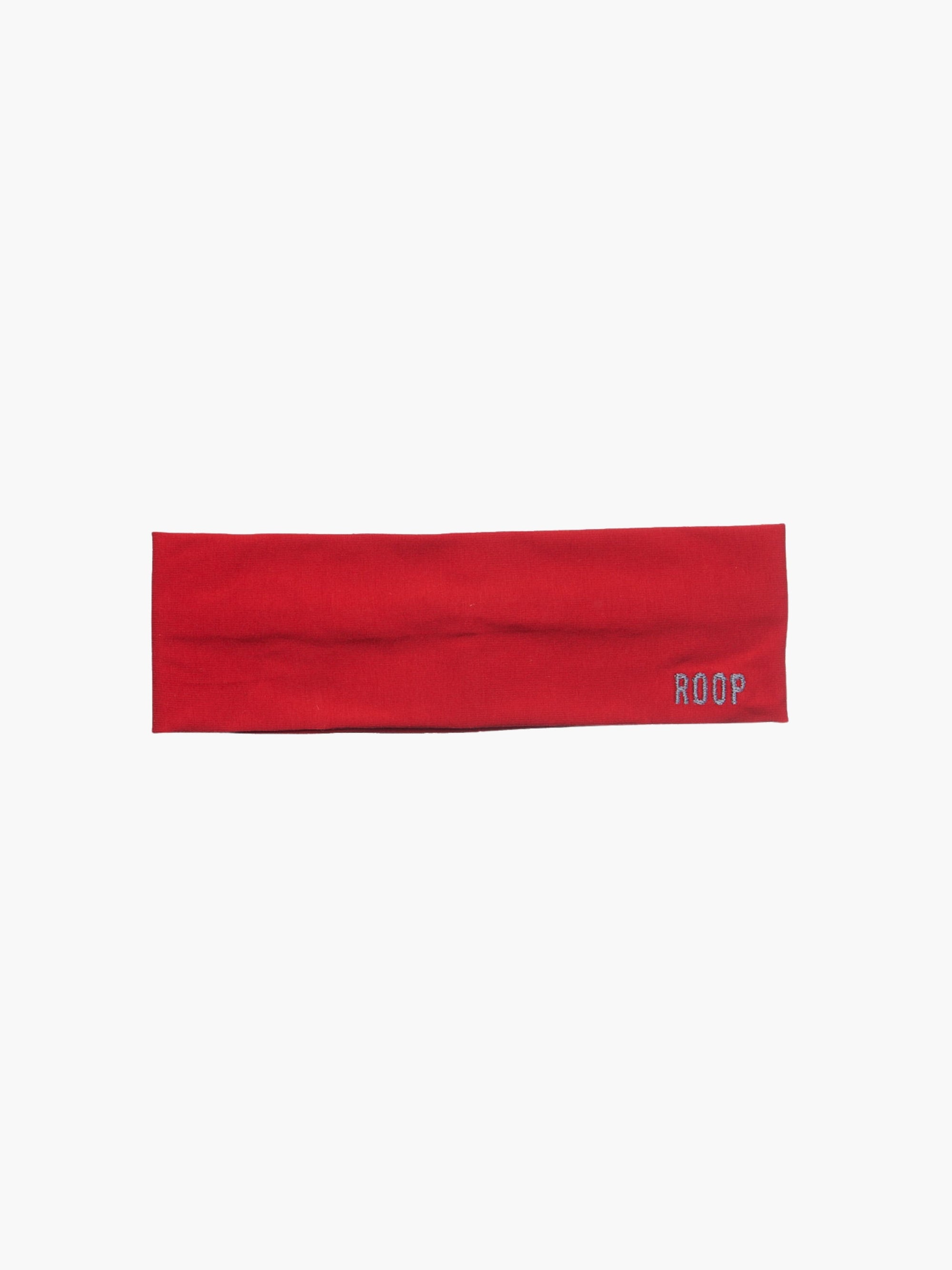 Jennifer headband in Evie Joynes red