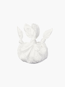 Baby furoshiki handbag in white floral