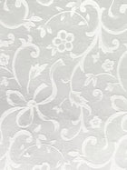 Baby furoshiki handbag in white floral