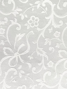 Baby furoshiki handbag in white floral